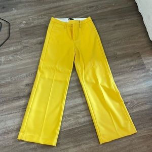 Size 10 Bright Yellow Pants from Banana Republic
